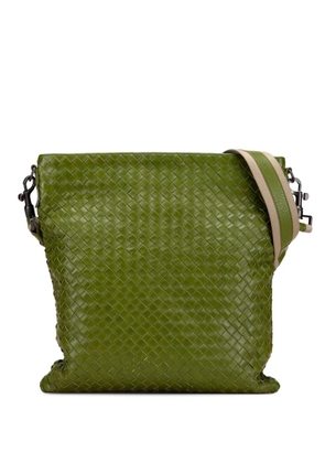 Bottega Veneta Pre-Owned 2012-2025 Nappa Intrecciato crossbody bag - Green