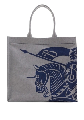 Burberry EKD canvas tote bag - Grey