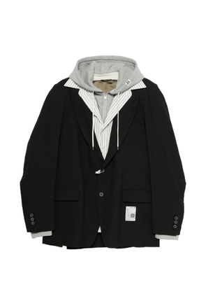 Maison MIHARA YASUHIRO layered blazer - Black