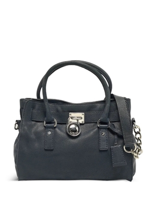 Michael Kors Vintage Hamilton leather tote bag - Blue