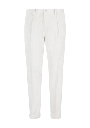 Briglia 1949 Isolas corduroy trousers - White