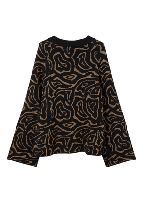PUCCI labirinto print mini dress - Black