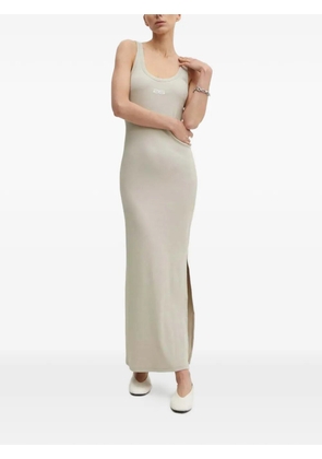 Gestuz side-split maxi dress - Neutrals