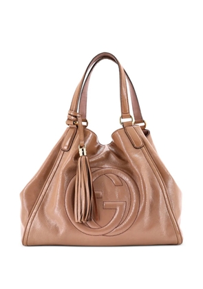 Gucci Pre-Owned Soho Patent Medium shoulder bag - Neutrals