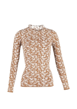 Dodo Bar Or printed long-sleeve top - Brown