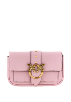 PINKO Pocket Love One studs birds crossbody bag