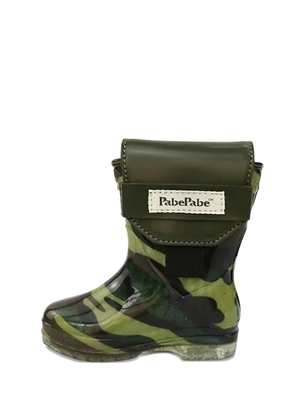 Pabepabe camouflage-pattern phone bag - Green