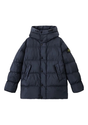Stone Island Crinkled padded jacket - Blue