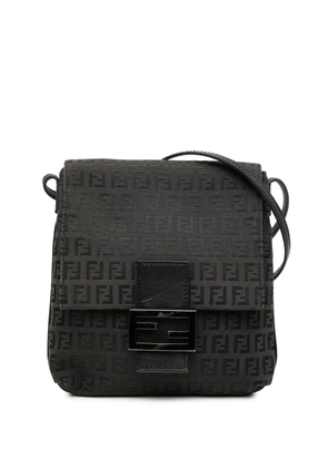 Fendi Pre-Owned 2000-2010 Zucchino Canvas crossbody bag - Black