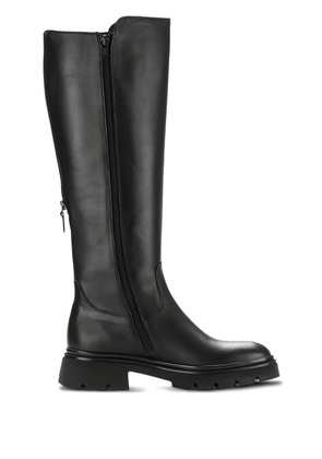 GABOR M-Vario leather boots - Black