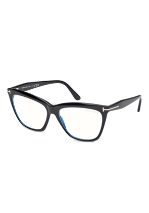 TOM FORD Eyewear cat-eye frame glasses - Black