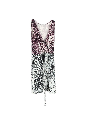 Diane Von Furstenberg Vintage drawstring pleated dress - Black