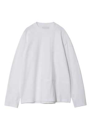 Undercover seam-detail long-sleeved T-shirt - White