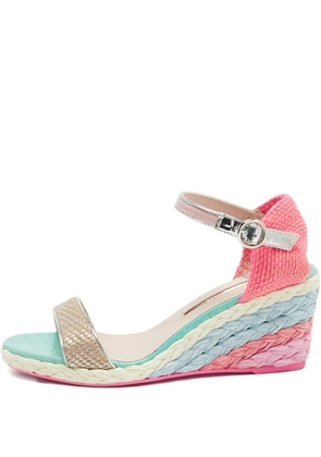 Sophia Webster Lucita wedge sandals - Pink