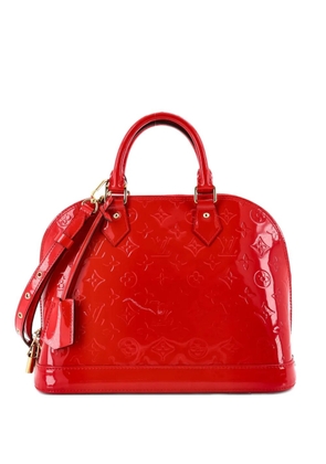 Louis Vuitton Pre-Owned Alma Handbag Monogram Vernis PM satchel - Red