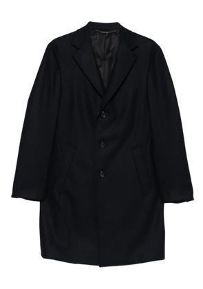 Canali single-breasted coat - Blue