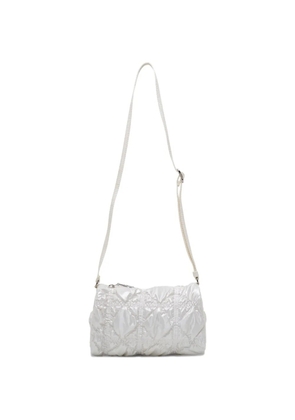 CARLYN Kira quilted cross body bag - White