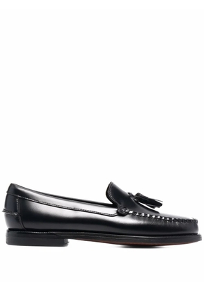Sebago tassel-detail leather loafers - Black