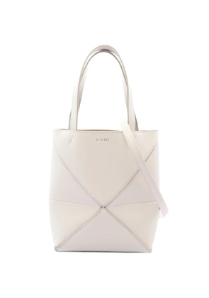 Loewe Pre-Owned 2020s mini puzzle leather handbag - Neutrals