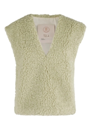 Tela V-neck vest - Green