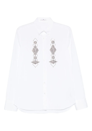 Ermanno Scervino geometric-embellished shirt - White