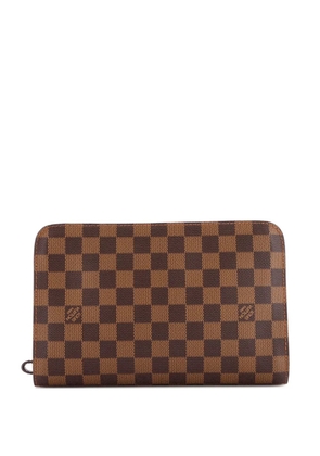 Louis Vuitton Pre-Owned Pochette Saint Louis Damier clutch bag - Brown