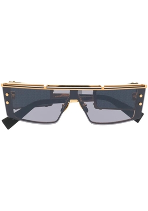 Balmain Eyewear Wonderboy III rectangle-frame sunglasses - Black