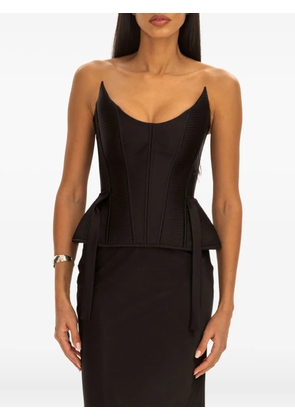 MOOS STUDIO Black Rabbit corset