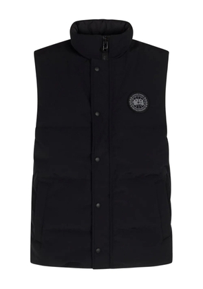 Canada Goose cotton-blend mock-neck vest - Black