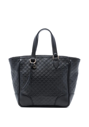 Gucci Pre-Owned 2016-2025 Small Microguccissima Bree satchel - Black