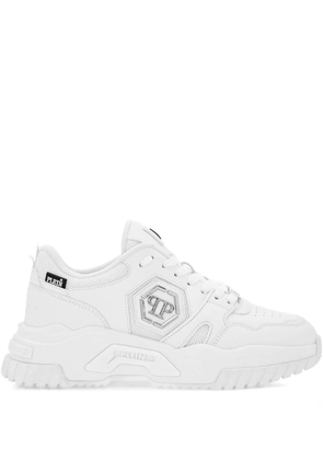 Philipp Plein New Predator hexagon-logo sneakers - White
