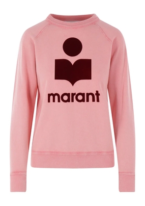 MARANT ÉTOILE Millyny logo-detail sweatshirt - Pink