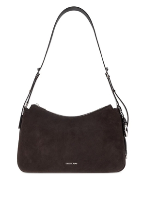 Michael Michael Kors suede leather shoulder bag - Brown