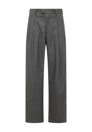 A Paper Kid pleated wool trousers - Grey