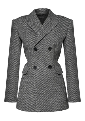 ANOUKI double-breasted blazer - Grey