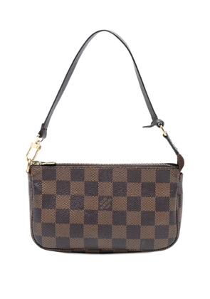 Louis Vuitton Pre-Owned 2003 Damier Ebene Mini Pochette Accessoires shoulder bag - Brown