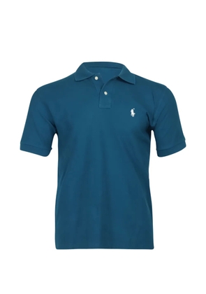 Polo Ralph Lauren Vintage embroidered-logo polo shirt - Blue