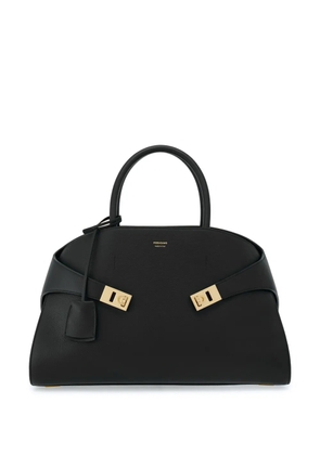 Ferragamo Hug leather tote bag - Black