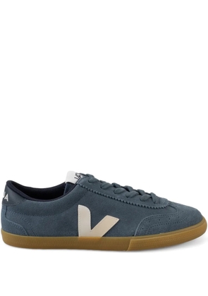 VEJA suede v-logo sneakers - Blue
