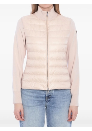 Moncler Tricot puffer jacket - Neutrals