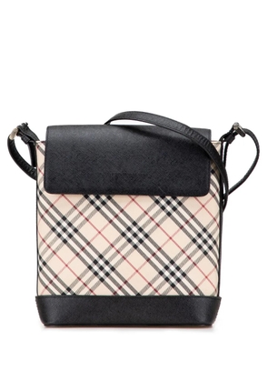 Burberry Pre-Owned 2000-2017 Nova Check Canvas crossbody bag - Brown