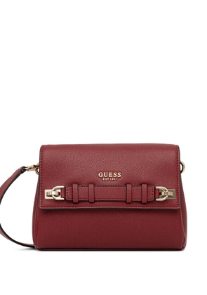 GUESS USA Gregoria buckle shoulder bag - Red