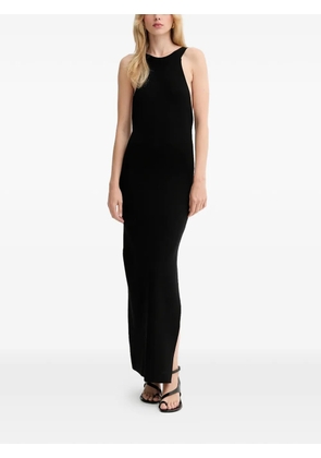 Gestuz open-back sleeveless maxi dress - Black