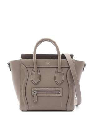 Celine Pre-Owned mini Luggage tote bag - Brown