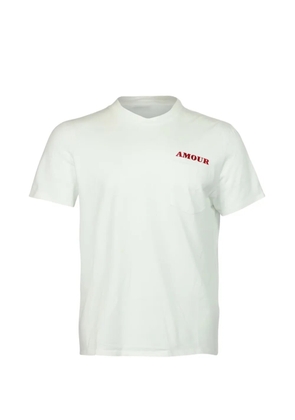 SANDRO Amour crew-neck T-shirt - White