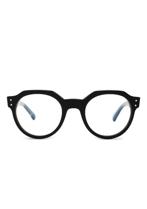 Kador PREMIUM 14 round-frame glasses - Black