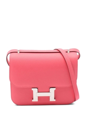 Hermès Pre-Owned 2023 Constance leather crossbody bag - Pink