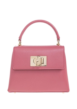 Furla top-handle lock tote bag - Pink