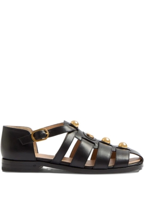 Valentino Garavani 20mm VLogo Signature fisherman sandals - Black