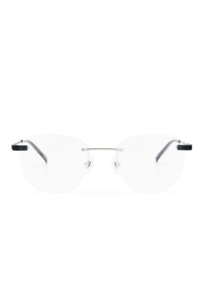 Dunhill thin-arms frameless glasses - Grey